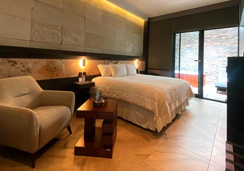Ένα ή περισσότερα κρεβάτια σε δωμάτιο στο Miia Hotel Boutique