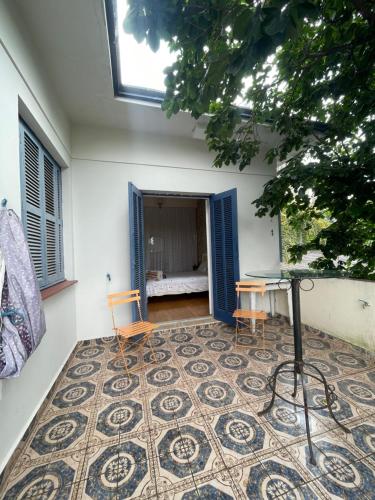 Balkoni atau teres di Paradiso Hostel & Suites - TOP 1 DE SÃO PAULO
