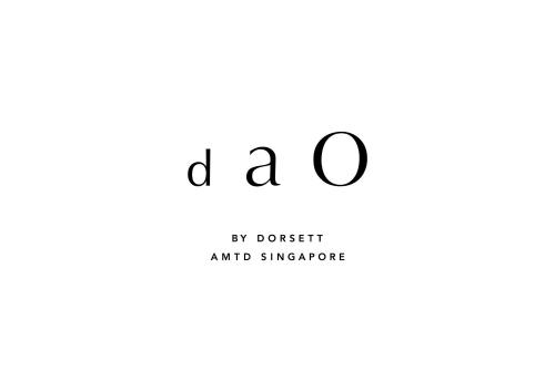 a handwritten font with the words la o at Dao by Dorsett AMTD Singapore in Singapore