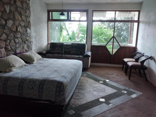 Postel nebo postele na pokoji v ubytování Casa Musgo