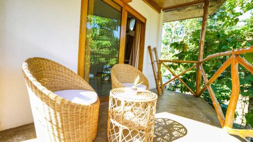 Balkón nebo terasa v ubytování Serenity Hotel