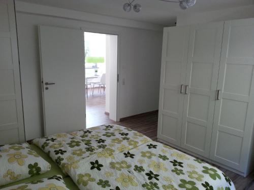 Postel nebo postele na pokoji v ubytování Teck-Apartment