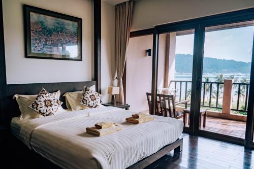Postel nebo postele na pokoji v ubytování Tina Holiday Homes