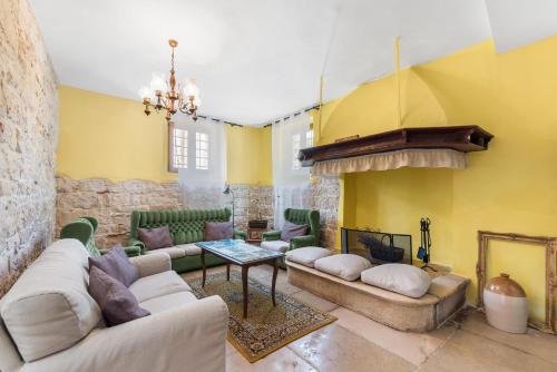 Χώρος καθιστικού στο Vila Flavia