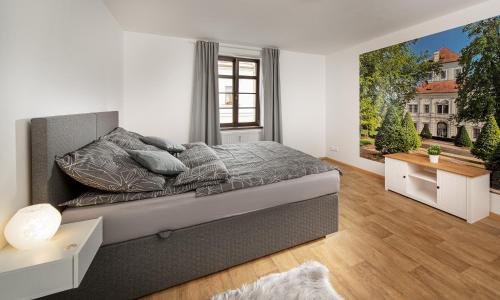 Posezení v ubytování Apartmány Myslivna
