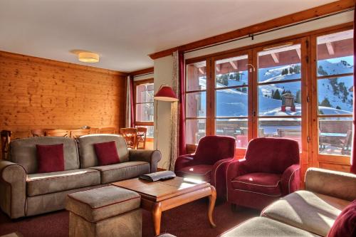 ARC 1950 - Appartement 10 personnes Duplex Cheminée - ski aux pieds - Sauna, Hammam, Jacuzzi