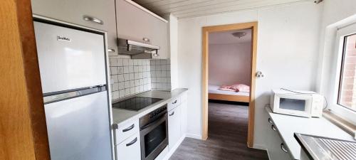 Kuchyň nebo kuchyňský kout v ubytování Monteurwohnungen in Zuelpich