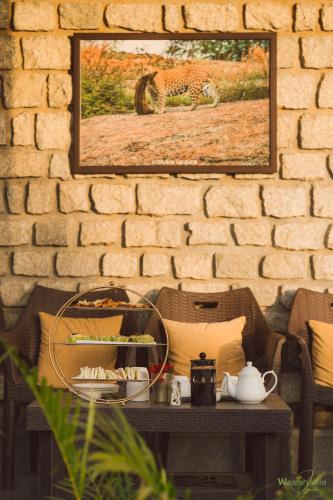 Posezení v ubytování Waarah Ville Jawai