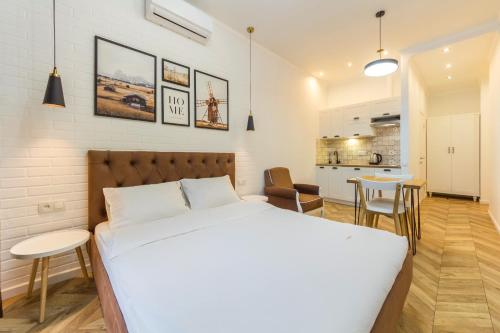 Η κουζίνα ή μικρή κουζίνα στο Self Check-in Apartments