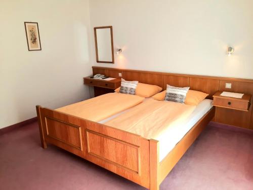 Postel nebo postele na pokoji v ubytování Apartments Edenhof