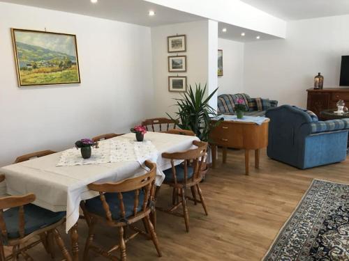 Posezení v ubytování Ferienhaus Lechner