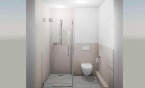 Koupelna v ubytování Uferresidenz Überlingen