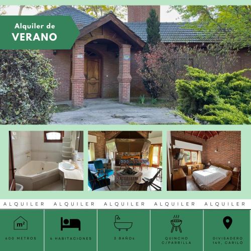 Casa En Cariló Con Parque Y Parrilla