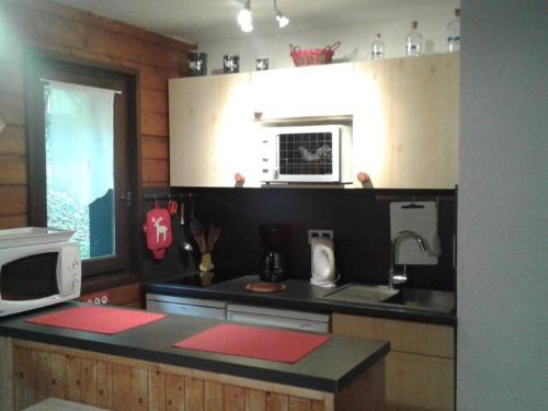 Duplex confortable 3 pièces, balcon ouest et parking sécurisé à Châtel
