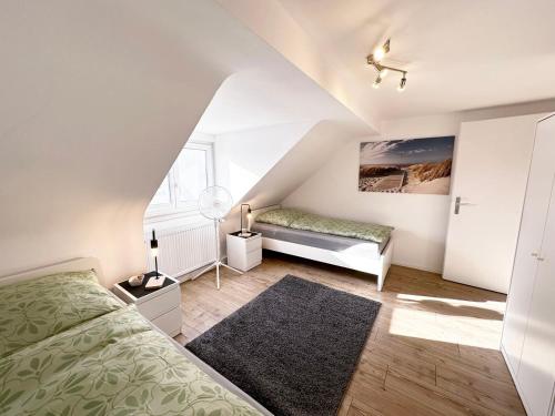 Postel nebo postele na pokoji v ubytování Nice, fully equipped Apartment