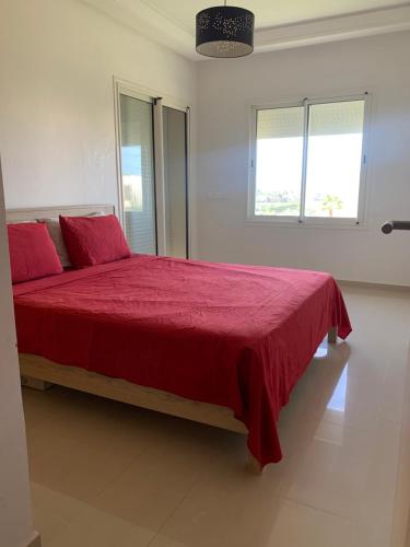 En eller flere senge i et værelse på Lovely apartment at Ola Blanca 2 with WiFi