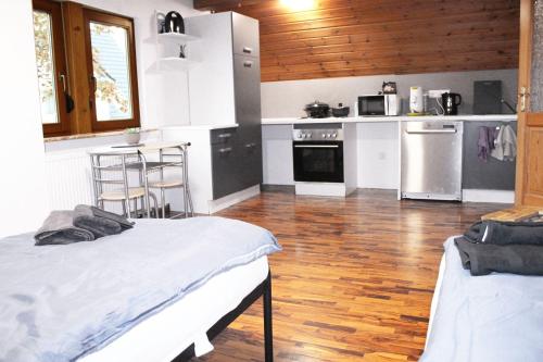 Η κουζίνα ή μικρή κουζίνα στο Fully equipped Apartments