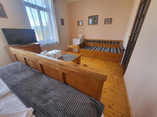 a view of a room with aasteryasteryasteryasteryasteryasteryasteryasteryastery at Penzion Bazalka in Jablonec nad Nisou