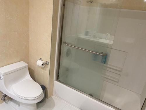 Koupelna v ubytování Zen Home