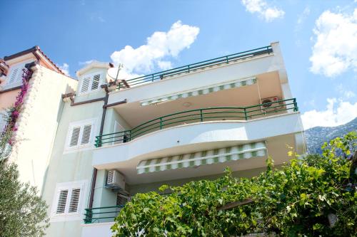 Balkón nebo terasa v ubytování Apartments Dani