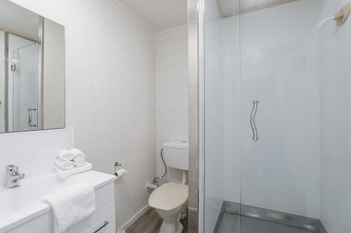 Ένα μπάνιο στο Woodward House Taupo