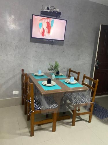 Televisyen dan/atau pusat hiburan di Flat juquehy L&H