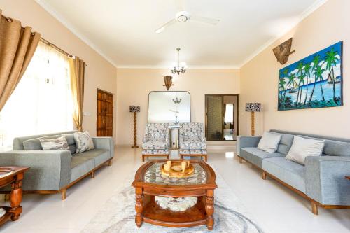 Istumisnurk majutusasutuses Shivo Guest House