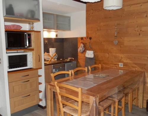 Nhà bếp/bếp nhỏ tại Coeur de montagne