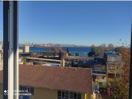 a view of a city from a window of a building at Sultanahmet Center View Apart Hotel in Istanbul