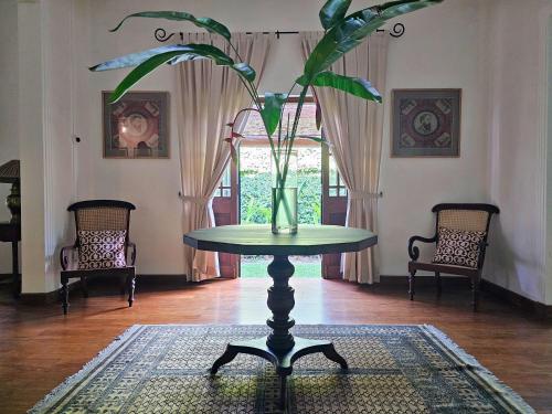 Havelock Bungalow - Enjoy 10 percent off at Colombo's Best Fine Dining Restaurant - GINI Outdoor Kitchenにあるシーティングエリア