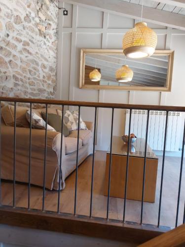 Posezení v ubytování Turisme Rural Ca l'Axai casa 2