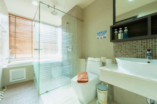 Koupelna v ubytování Baycliff Residence Phuket