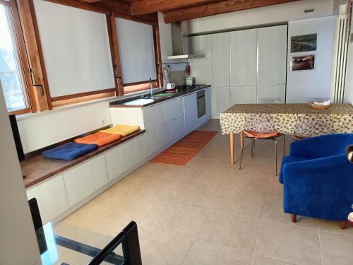 Kuchyň nebo kuchyňský kout v ubytování Residenza Annetta