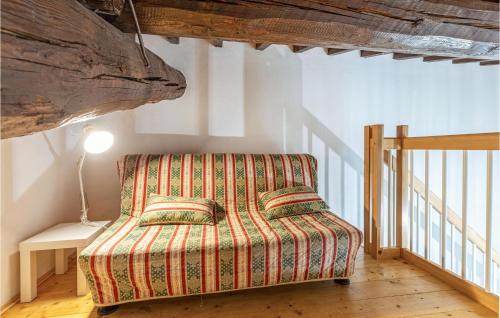 Ένα ή περισσότερα κρεβάτια σε δωμάτιο στο Gorgeous Apartment In Rignano Sull'arno