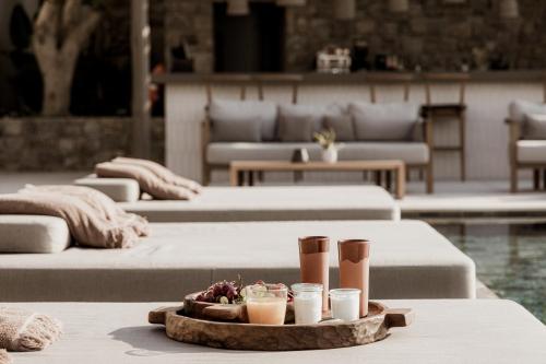 Bebidas en Enigma Mykonos Hideaway Suites