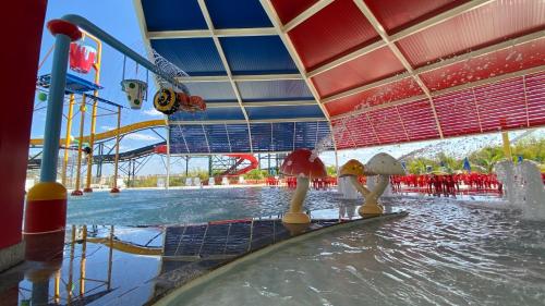 Επισκέπτες που μένουν στο Spazzio Diroma com acesso ao Acqua Park todos os dias