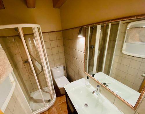 Koupelna v ubytování Aisa Casa Simon