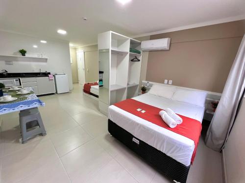 Dapur atau dapur kecil di Bella Catarina Bombinhas