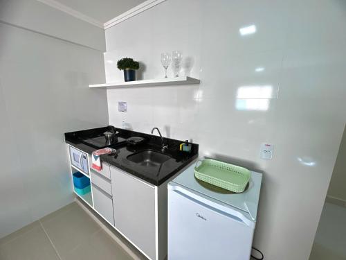 Dapur atau dapur kecil di Bella Catarina Bombinhas