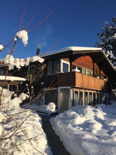Το Jolie chambre dans chalet τον χειμώνα