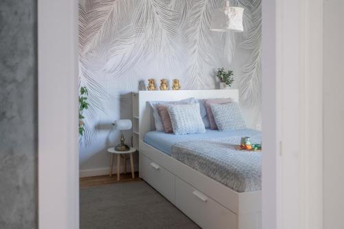 Cama o camas de una habitación en Apartment Nar