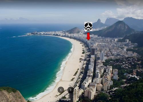 Et luftfoto af Mini LofT en Rio