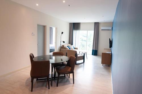 Гостиная зона в My Suite Home 2 Bedroom Suite
