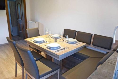 Posezení v ubytování Ferienwohnung Marlene