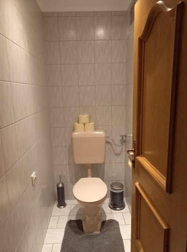 Koupelna v ubytování Ferienwohnung Marlene
