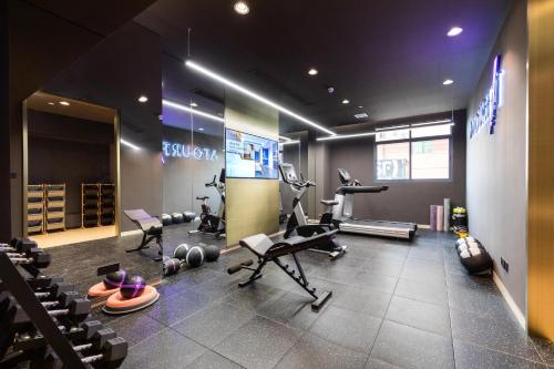 Γυμναστήριο ή/και όργανα γυμναστικής στο Atour X Hotel Shenzhen Guanlan Shanshui Pastoral