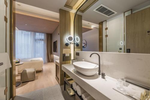 Koupelna v ubytování Atour Hotel Shanghai World Expo Center