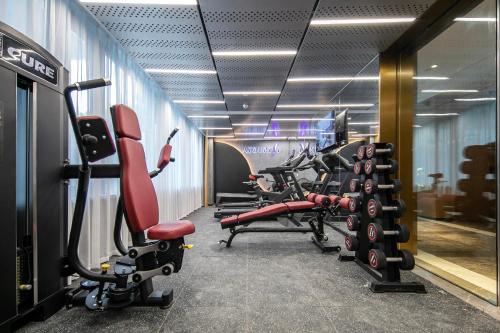 Gimnasio o equipo deportivo en Atour Hotel Shaoxing Heqiao