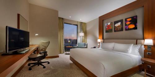 TV o dispositivi per l'intrattenimento presso Hilton Garden Inn Istanbul Beylikduzu