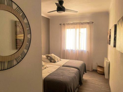 Cama o camas de una habitación en Apartamento Estrela Mar